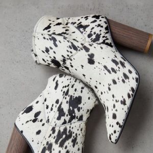 Cow hide boots Overland